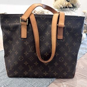 Louis Vuitton Cabas piano brown
